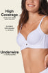 Leonisa Back Smoothing Bra With Soft Full Coverage Cups